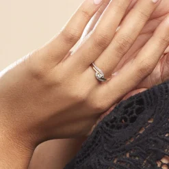 Histoire d'Or Bague Solitaire Vassilissa or jaune diamant Best