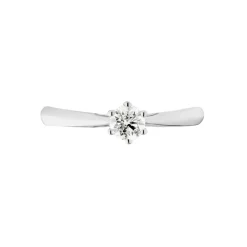 Histoire d'Or Bague Solitaire Veronika Or Blanc Diamant Discount