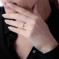 Histoire d'Or Bague Solitaire Victoria Or Jaune Diamant Clearance