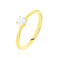 Histoire d'Or Bague Solitaire Victoria Or Jaune Diamant Online