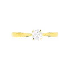 Histoire d'Or Bague Solitaire Victoria Or Jaune Diamant Online