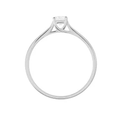 Histoire d'Or Bague Solitaire Victoria Or Blanc Diamant Clearance