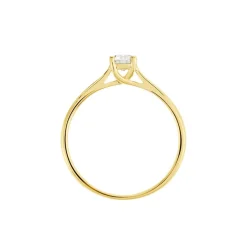 Histoire d'Or Bague Solitaire Victoria Or Jaune Diamant Outlet