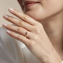 Histoire d'Or Bague Solitaire Victoria Or Jaune Diamant Outlet