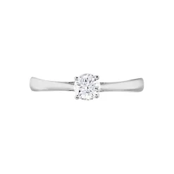 Histoire d'Or Bague Solitaire Victoria Platine Blanc Diamant Online