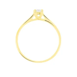 Histoire d'Or Bague Solitaire Victoria Or Jaune Diamant Outlet