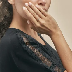 Histoire d'Or Bague Solitaire Victoria Or Jaune Diamant or jaune diamant blanc Online