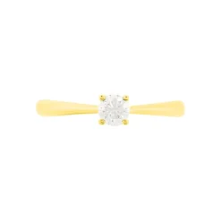 Histoire d'Or Bague Solitaire Victoria Or Jaune Diamant Outlet