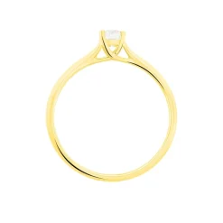 Histoire d'Or Bague Solitaire Victoria Or Jaune Diamant Outlet