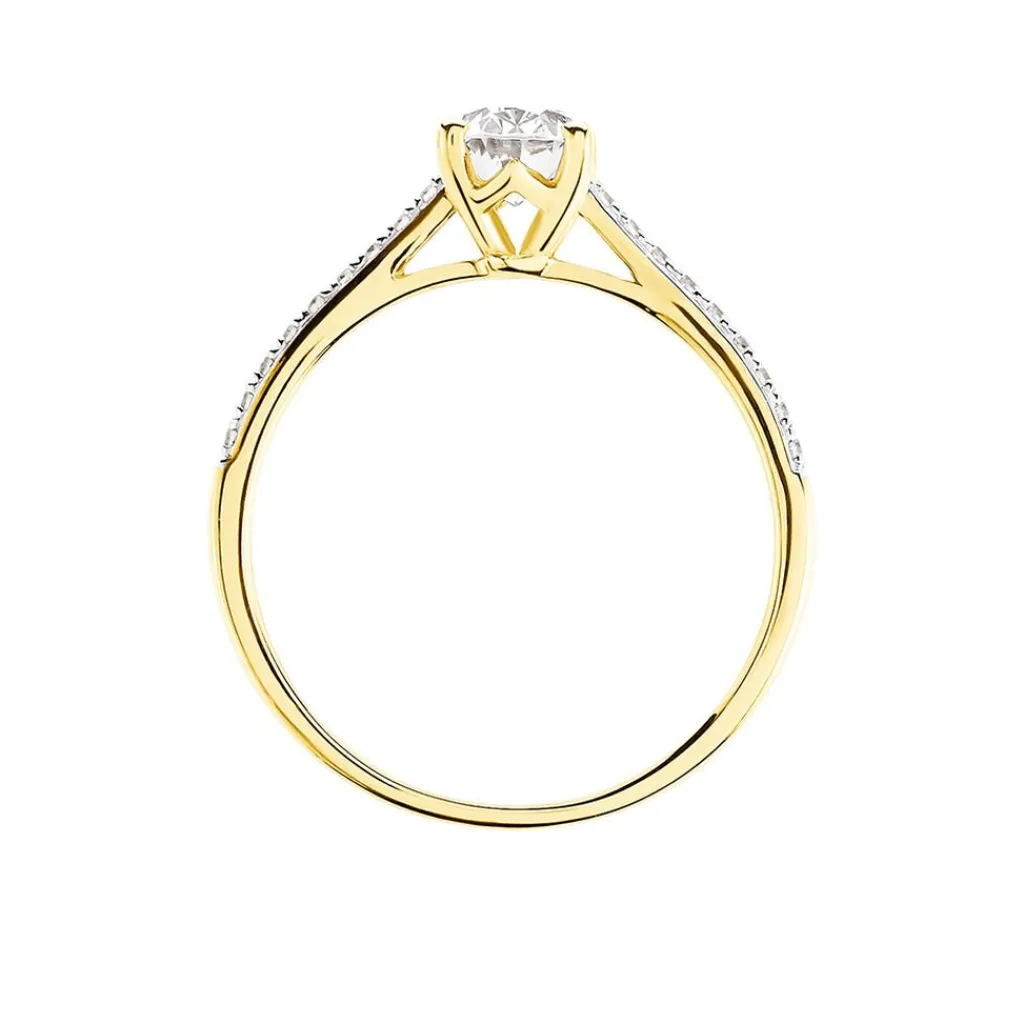 Histoire d'Or Bague Sorley Or Jaune Oxyde De Zirconium Sale