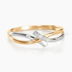 Histoire d'Or Bague Soukayna Or Bicolore Diamant