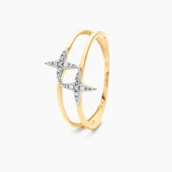 Histoire d'Or Bague Starlight Or Jaune Diamant Discount