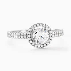 Histoire d'Or Bague Stelila Or Blanc Oxyde De Zirconium Clearance