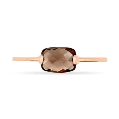 Histoire d'Or Bague Stella Or Rose Quartz Outlet