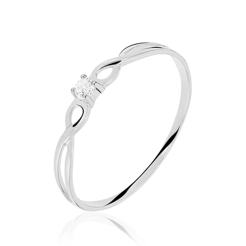 Histoire d'Or Bague Stelonie Or Blanc Diamant Clearance