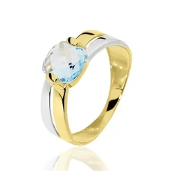 Histoire d'Or Bague Suzana Or Bicolore Topaze Clearance