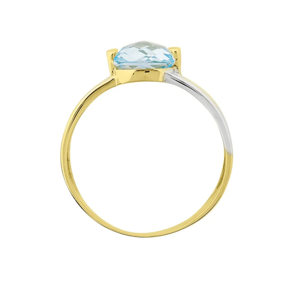 Histoire d'Or Bague Suzana Or Bicolore Topaze Clearance