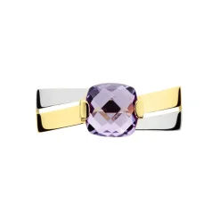 Histoire d'Or Bague Suzana Or Bicolore Amethyste Sale