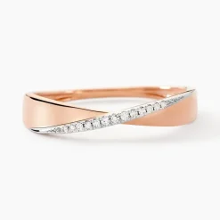 Histoire d'Or Bague Suzie Or Rose Diamant Discount