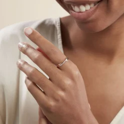 Histoire d'Or Bague Suzie Or Rose Diamant Discount