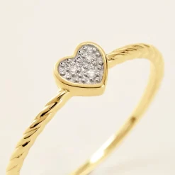 Histoire d'Or Bague Svana Or Jaune Diamant