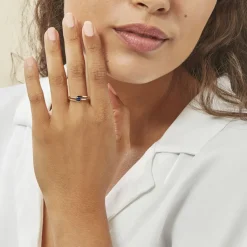 Histoire d'Or Bague Sylvene Or Bicolore Saphir Clearance