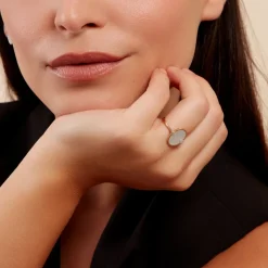 Histoire d'Or Bague Tahina Or Jaune Nacre Diamant or jaune nacre blanc Online