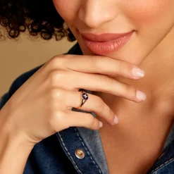 Histoire d'Or Bague Talisman Or Jaune Lapis Lazuli Diamant or jaune lapis lazuli bleu Clearance