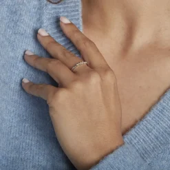 Histoire d'Or Bague Talna Or Blanc Diamant Sale