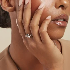 Histoire d'Or Bague Te Amo Argent Blanc Outlet