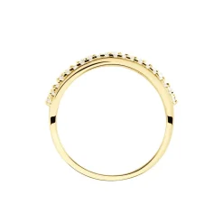 Histoire d'Or Bague The Crown Or Jaune Oxyde De Zirconium Hot