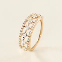 Histoire d'Or Bague The Crown Or Jaune Oxyde De Zirconium Hot