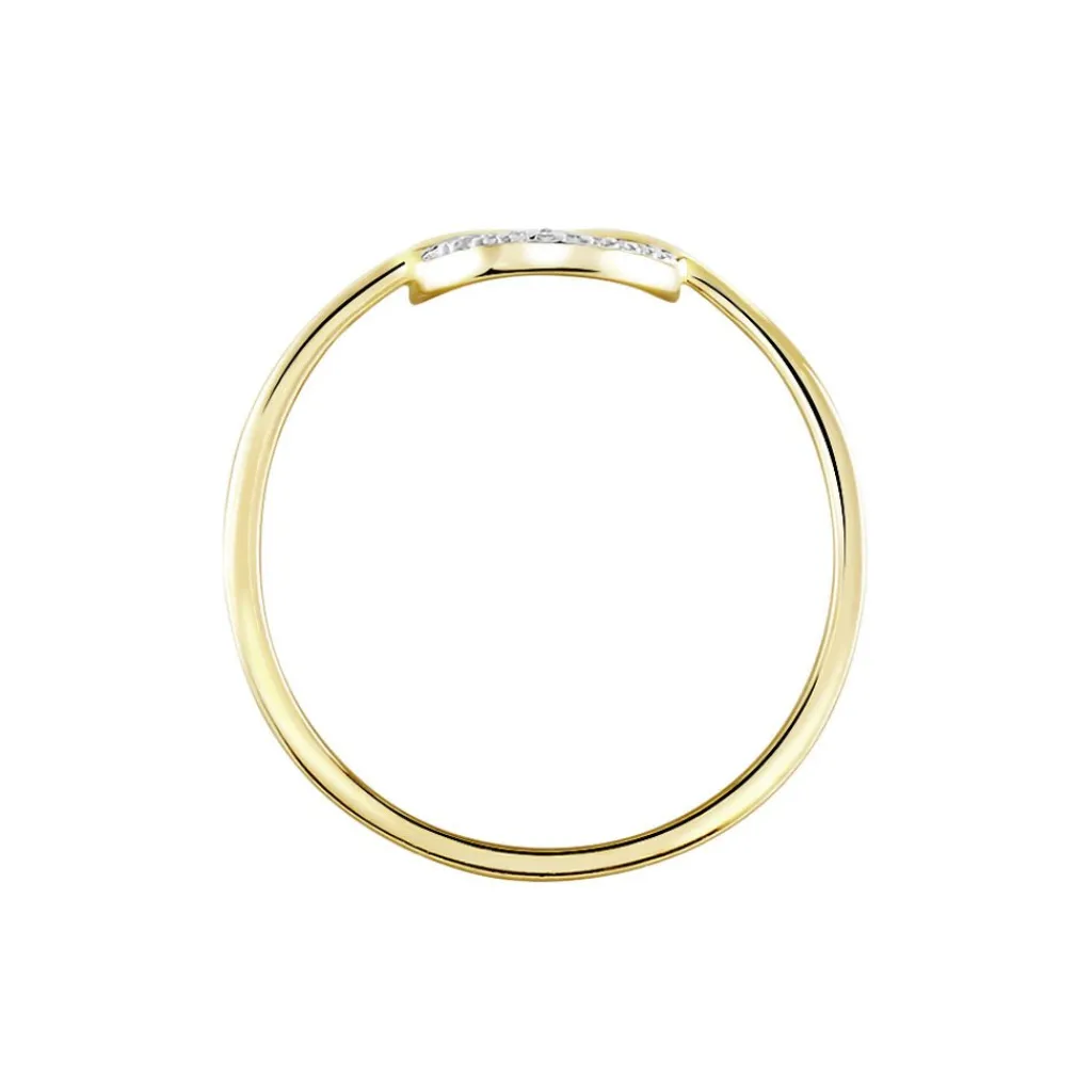 Histoire d'Or Bague Thealane Or Jaune Diamant