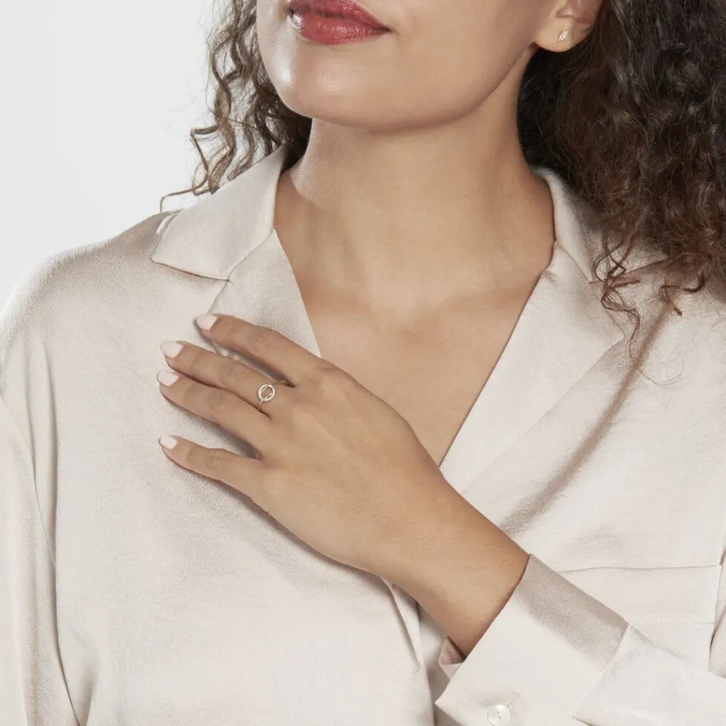 Histoire d'Or Bague Thealane Or Jaune Diamant