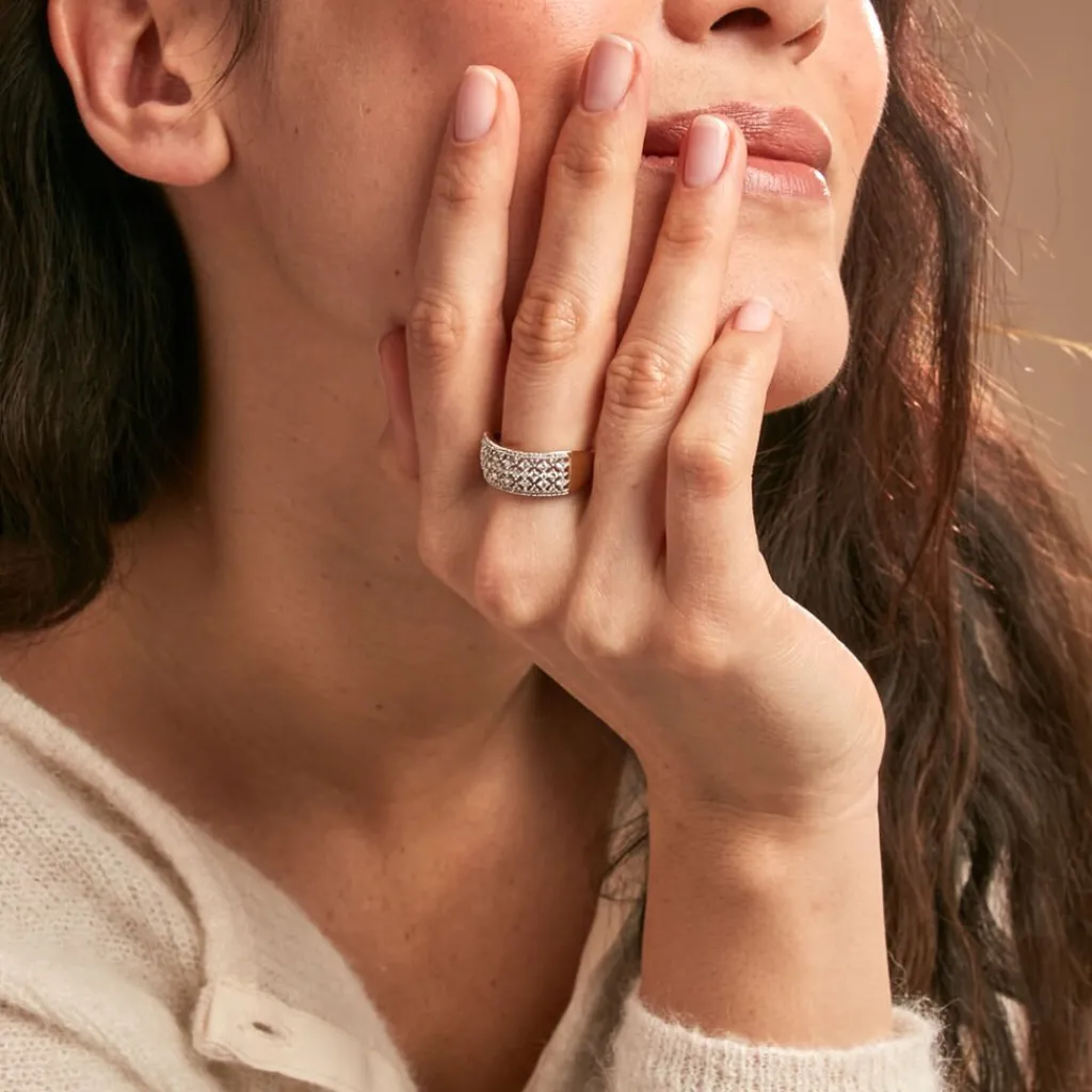 Histoire d'Or Bague Theolinne Or Jaune Diamant Sale