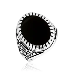 Histoire d'Or Bague Thimeo Argent Blanc Onyx argent blanc onyx noir Discount