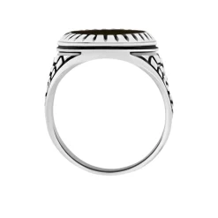 Histoire d'Or Bague Thimeo Argent Blanc Onyx argent blanc onyx noir Discount