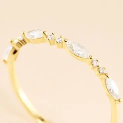 Histoire d'Or Bague Tiara De Zirconium or jaune oxyde Online