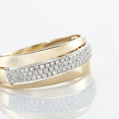 Histoire d'Or Bague Tima Or Jaune Diamant Online