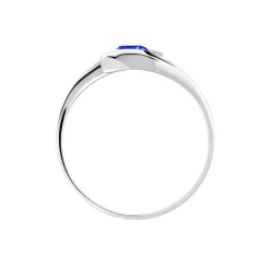 Histoire d'Or Bague Tiphaine Or Blanc Saphir Online