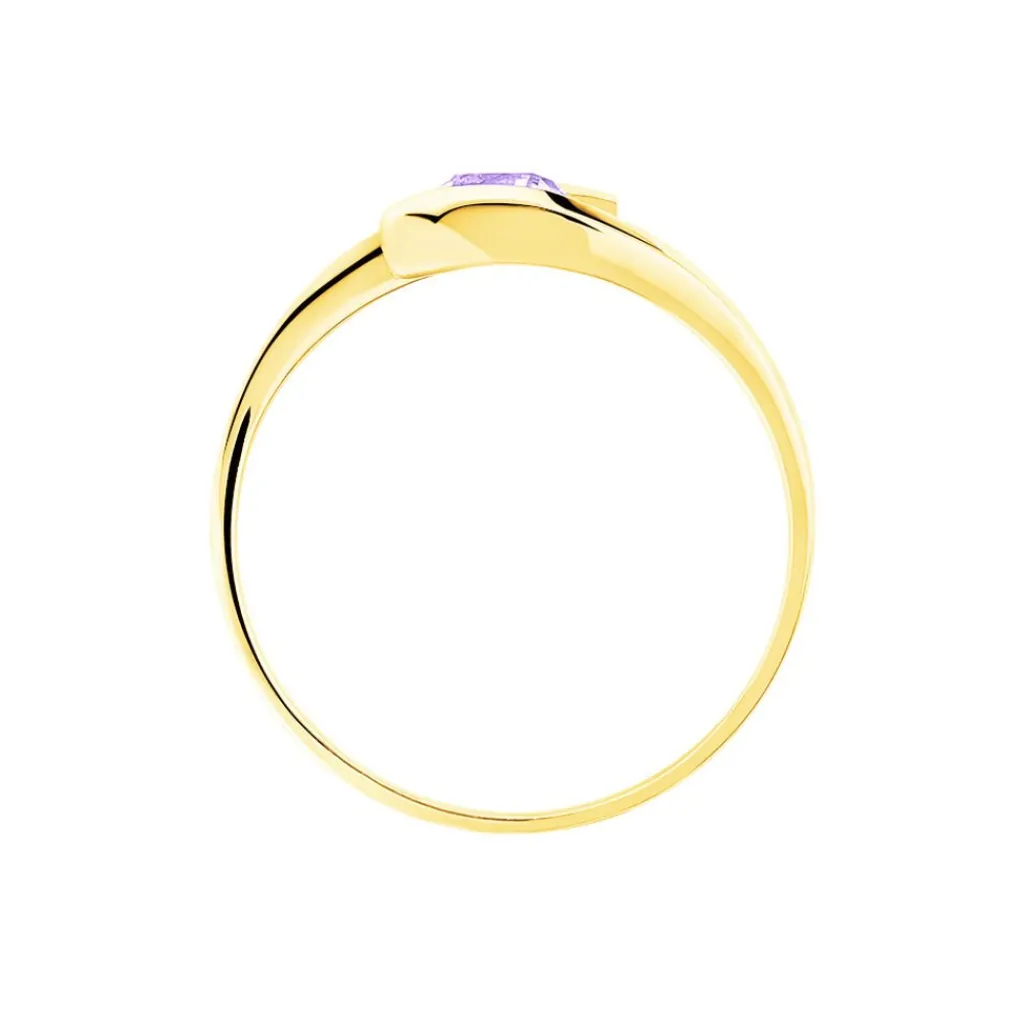 Histoire d'Or Bague Tiphaine Or Jaune Amethyste Best