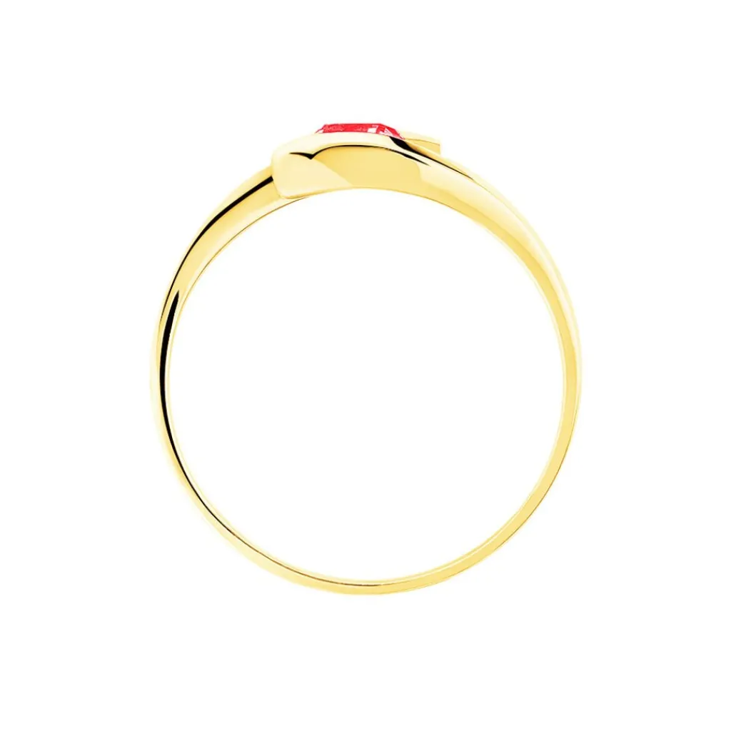 Histoire d'Or Bague Tiphaine Or Jaune Rubis Outlet