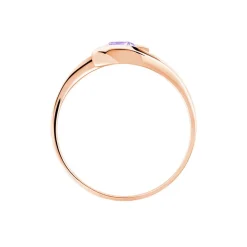 Histoire d'Or Bague Tiphaine Or Rose Amethyste Online