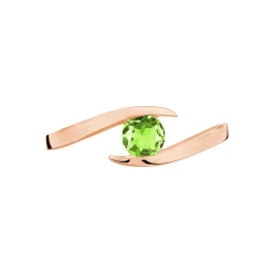 Histoire d'Or Bague Tiphaine Or Rose Péridot Clearance