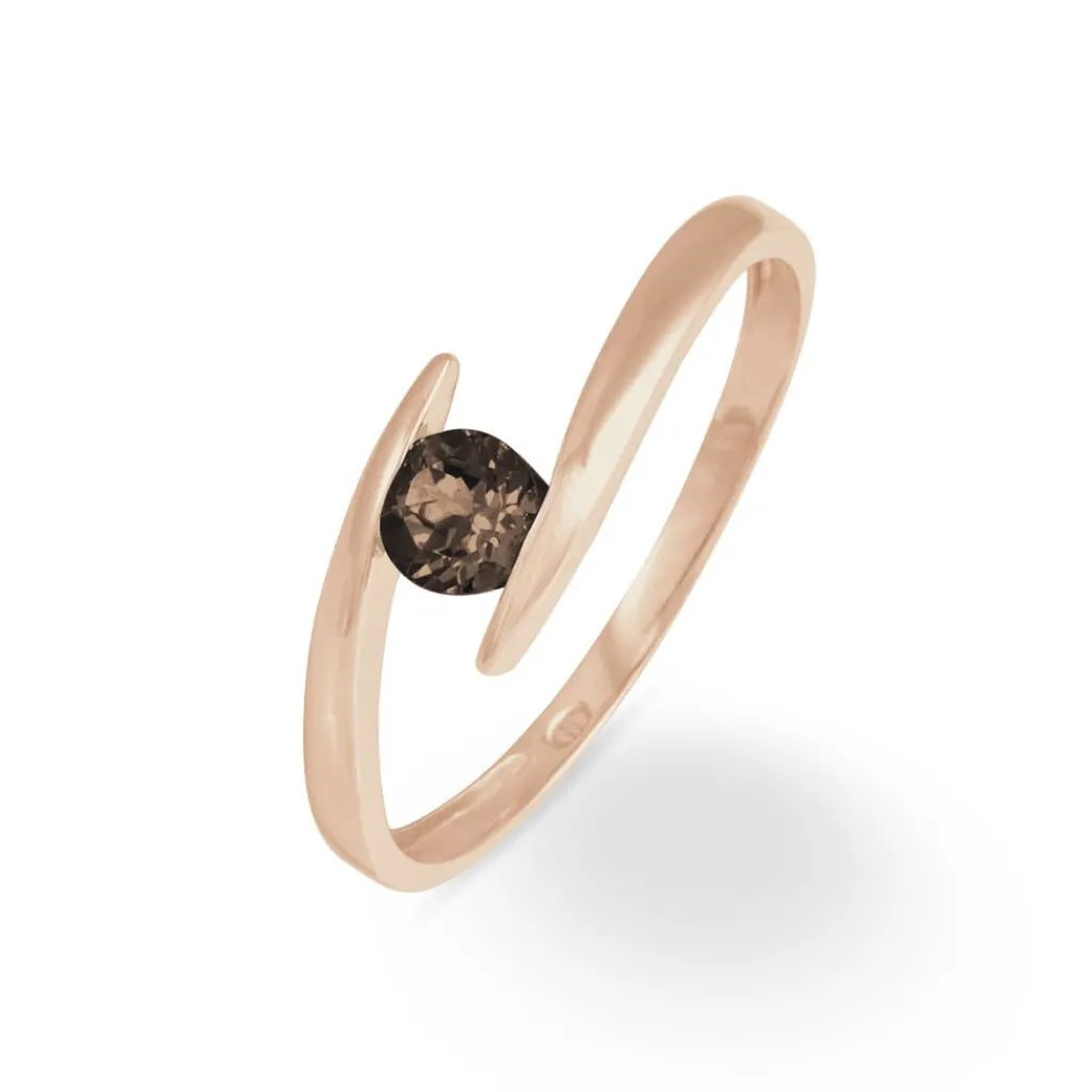 Histoire d'Or Bague Tiphaine Or Rose Quartz Sale