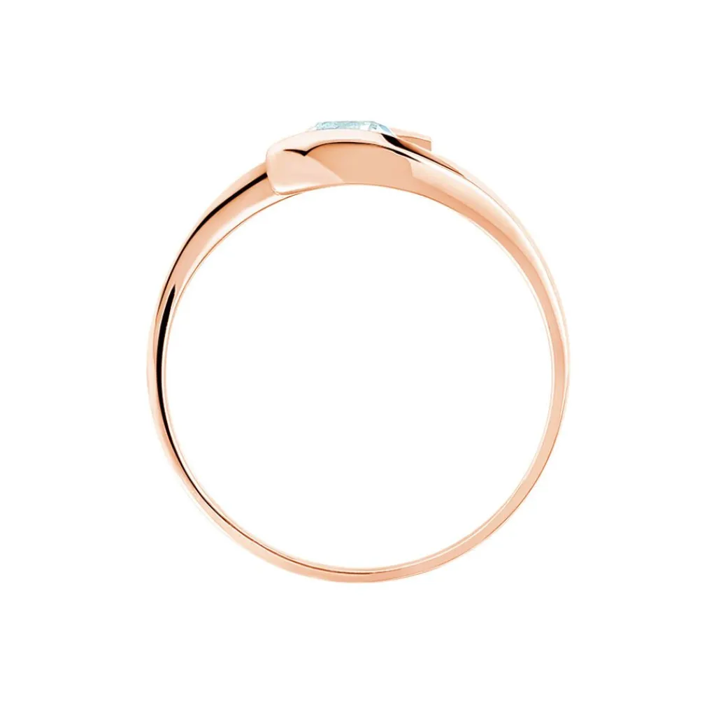 Histoire d'Or Bague Tiphaine Or Rose Topaze Best
