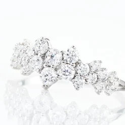 Histoire d'Or Bague Tokyo Or Blanc Oxyde De Zirconium Discount