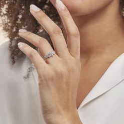 Histoire d'Or Bague Tokyo Or Blanc Oxyde De Zirconium Discount