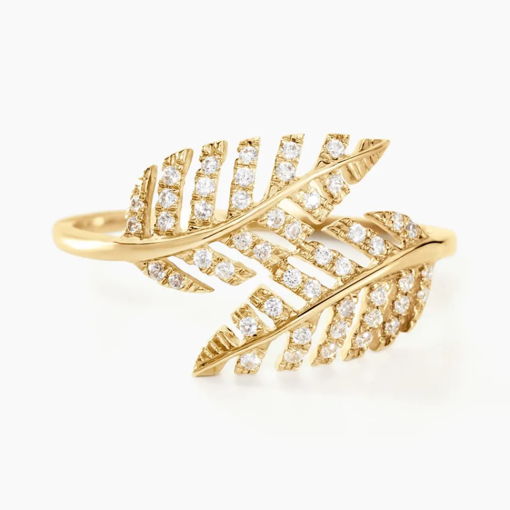 Histoire d'Or Bague Tourkia Or Jaune Oxyde De Zirconium Discount