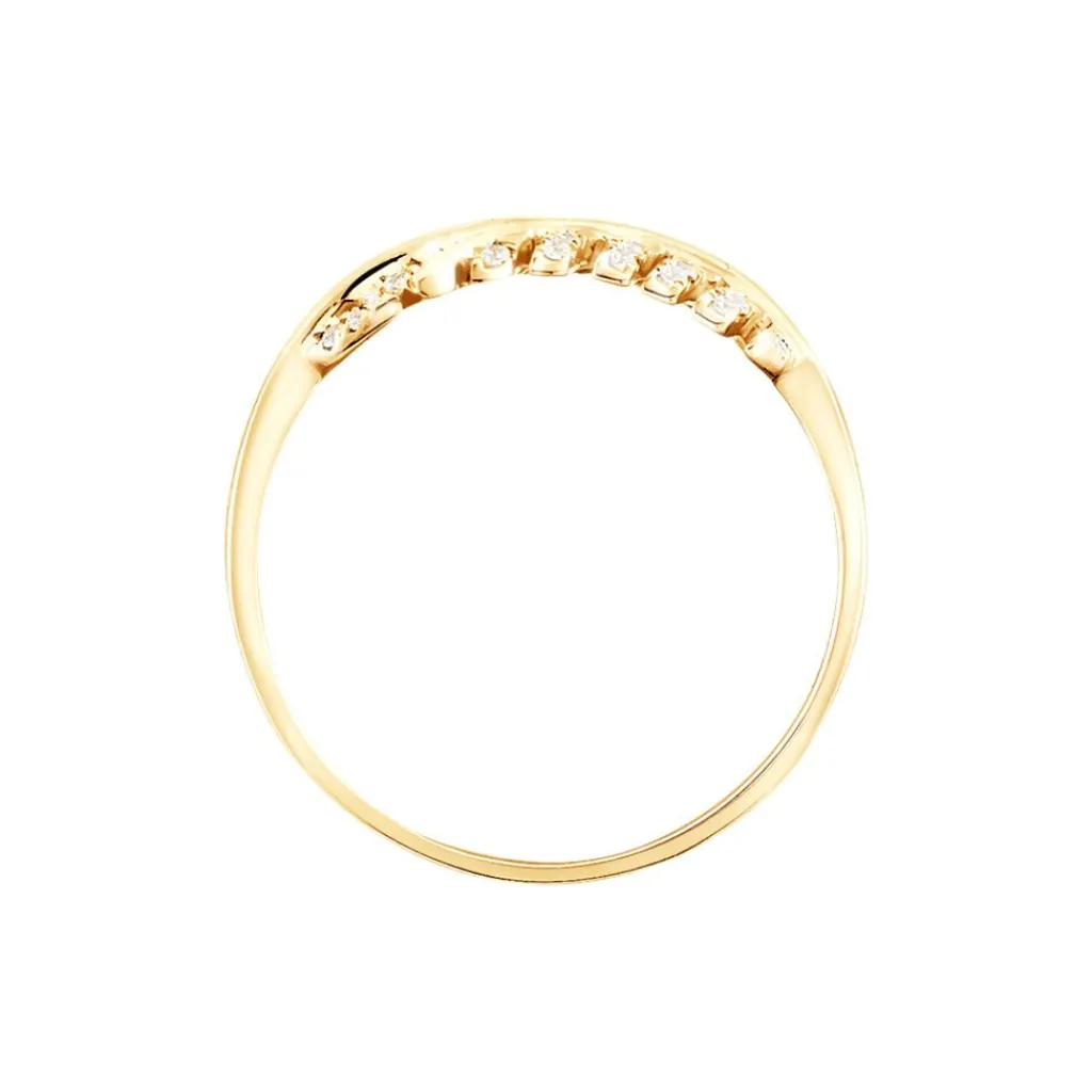 Histoire d'Or Bague Tourkia Or Jaune Oxyde De Zirconium Discount